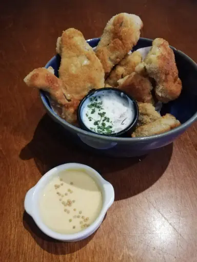 Chimichurri oesterzwamnuggets